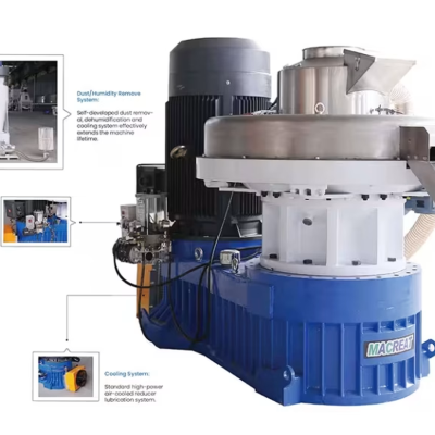 Macreat LD560D Biomass Pellet Mill
